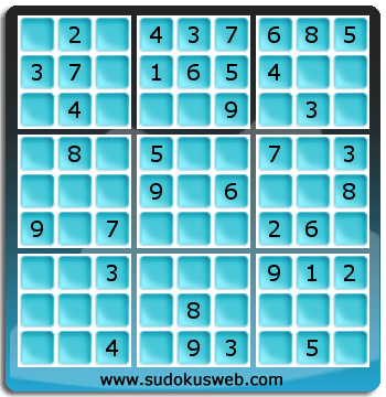 Sudoku von einfacher höhe