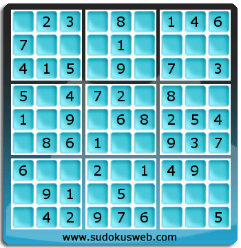 Nivel Muito Facil de Sudoku