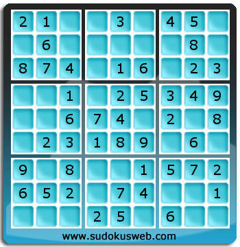 Sudoku von sehr einfacher höhe