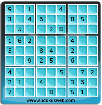 Sudoku von einfacher höhe