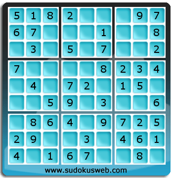 Sudoku von sehr einfacher höhe