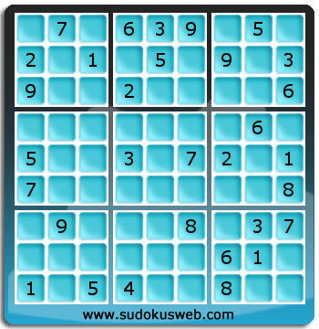 Sudoku von mittelmässiger höhe