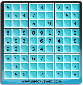 Sudoku de Niveau Très Facile