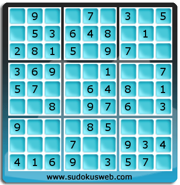 Sudoku de Niveau Très Facile