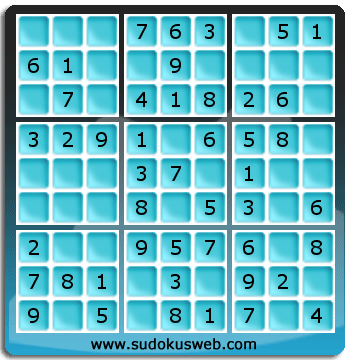 Sudoku von sehr einfacher höhe