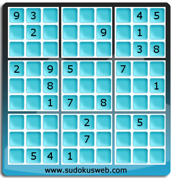 Sudoku von schwieriger höhe