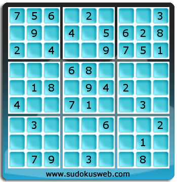 Sudoku von einfacher höhe