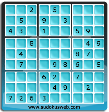 Sudoku von mittelmässiger höhe Sudoku von mittelmässiger höhe