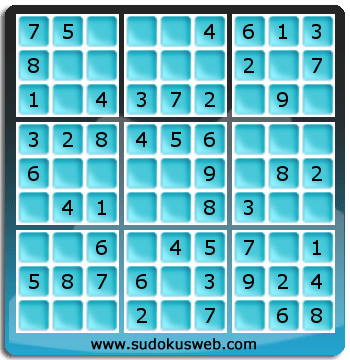 Sudoku von sehr einfacher höhe