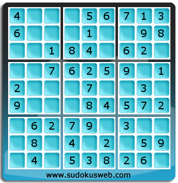 Sudoku de Nivel Muy Fácil