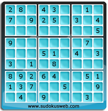 Sudoku de Niveau Facile Sudoku de Niveau Facile