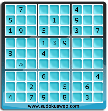 Sudoku de Niveau Difficile Sudoku de Niveau Difficile