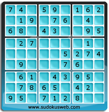 Sudoku von sehr einfacher höhe