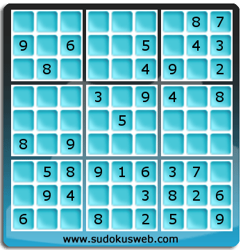 Sudoku von einfacher höhe