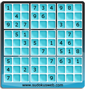 Sudoku von einfacher höhe