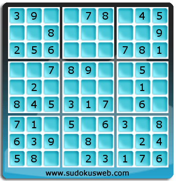 Sudoku de Niveau Très Facile