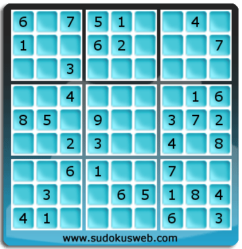 Nivel Facil de Sudoku