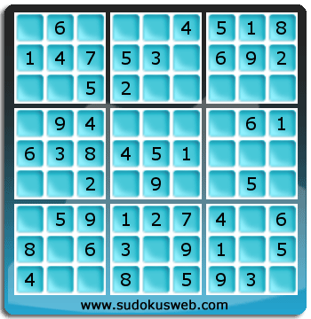 Sudoku von sehr einfacher höhe