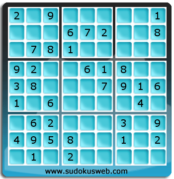 Nivel Facil de Sudoku