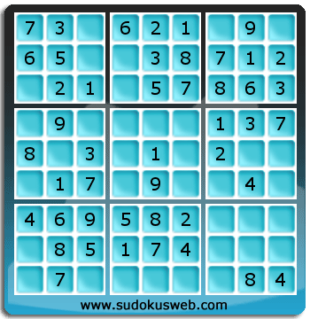 Nivel Muito Facil de Sudoku