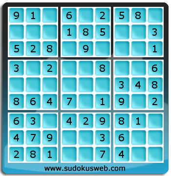 Sudoku von sehr einfacher höhe