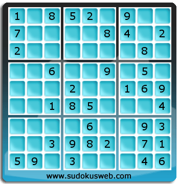 Nivel Facil de Sudoku Nivel Facil de Sudoku