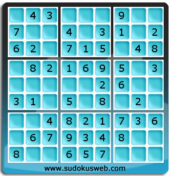 Nivel Muito Facil de Sudoku