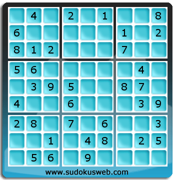 Sudoku von einfacher höhe