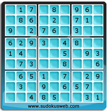 Sudoku von sehr einfacher höhe