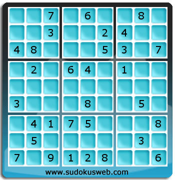 Sudoku von mittelmässiger höhe