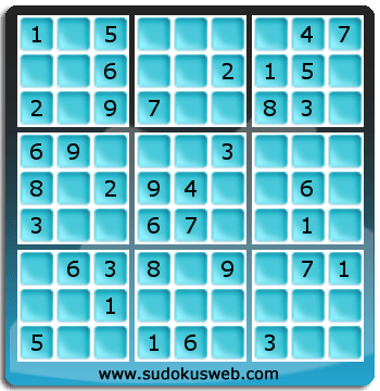Sudoku de Niveau Facile Sudoku de Niveau Facile