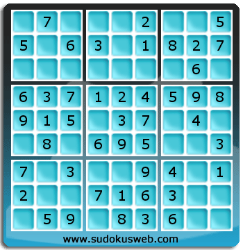 Sudoku von sehr einfacher höhe