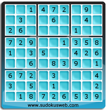 Nivel Muito Facil de Sudoku Nivel Muito Facil de Sudoku