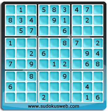 Nivel Facil de Sudoku Nivel Facil de Sudoku