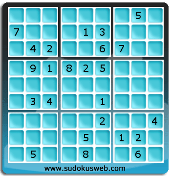 Sudoku von Fachmännischer höhe