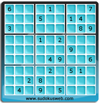 Nivel Dificil de Sudoku Nivel Dificil de Sudoku