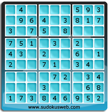 Sudoku de Nivell Molt Fàcil