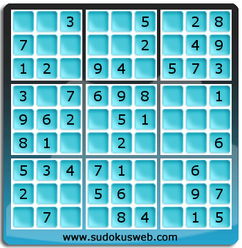 Sudoku von sehr einfacher höhe