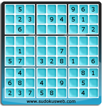 Nivel Facil de Sudoku