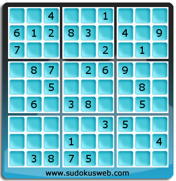 Sudoku von mittelmässiger höhe