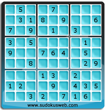Sudoku von einfacher höhe Sudoku von einfacher höhe