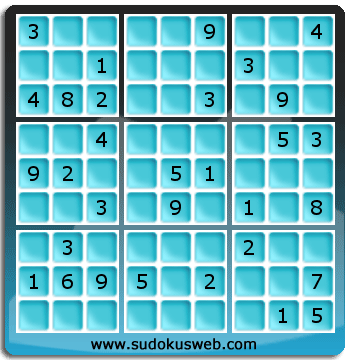 Sudoku von mittelmässiger höhe