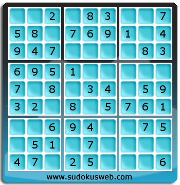 Very Easy Level Sudoku