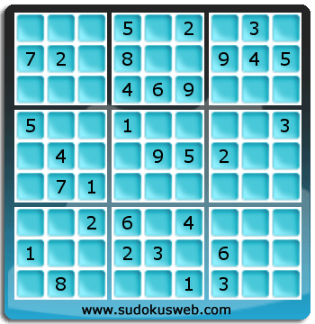 Sudoku von mittelmässiger höhe Sudoku von mittelmässiger höhe