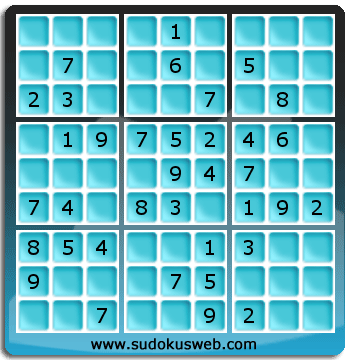 Sudoku von einfacher höhe