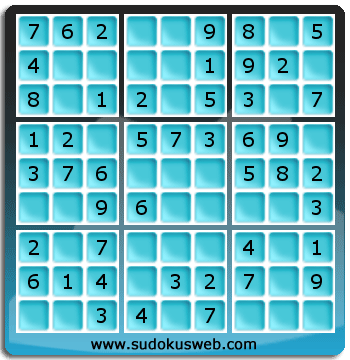 Sudoku de Niveau Très Facile