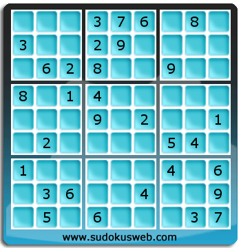 Sudoku von mittelmässiger höhe