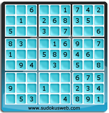 Nivel Muito Facil de Sudoku Nivel Muito Facil de Sudoku