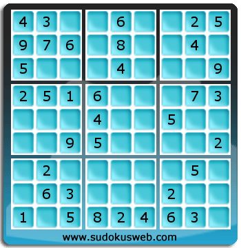 Nivel Facil de Sudoku Nivel Facil de Sudoku