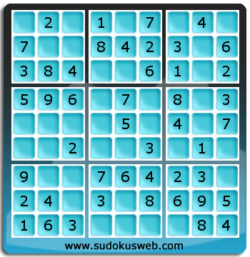 Sudoku von sehr einfacher höhe